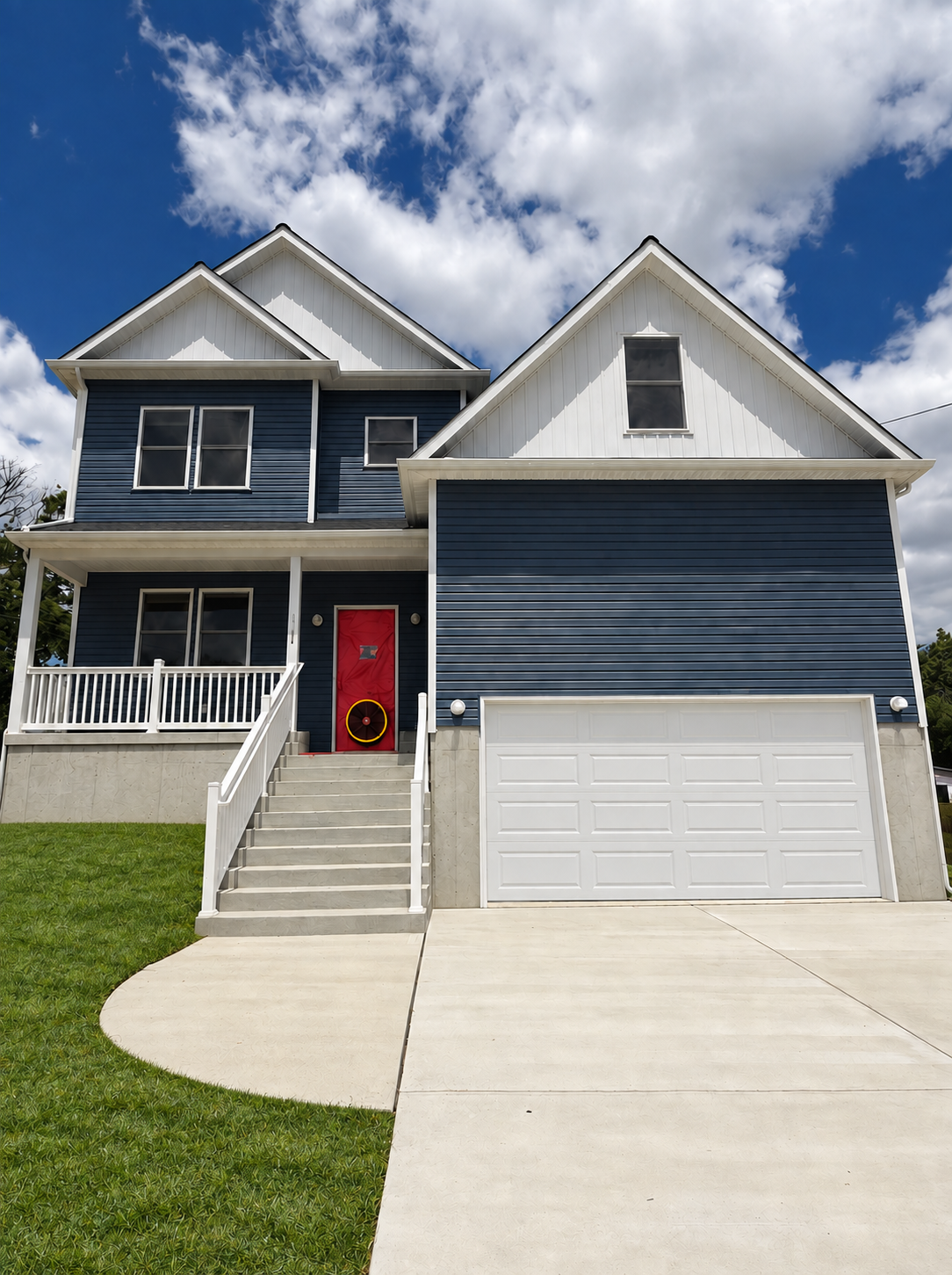 New home built by ARCR and tested by Keystone Enclosure Testing in Blackwood, New Jersey.